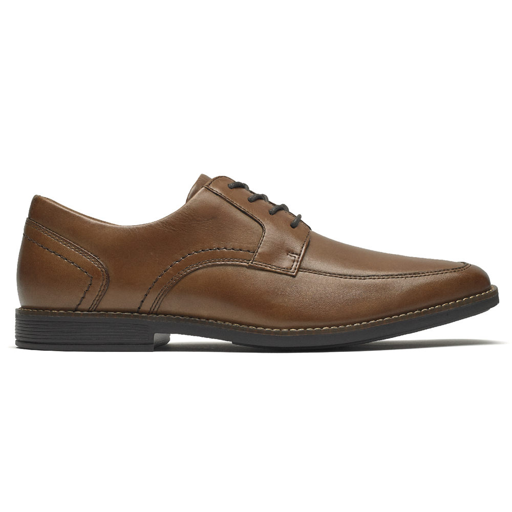 Rockport Oxfords Herre Brune - Braylon Apron Toe - VHTN94817